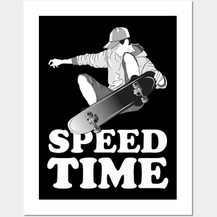 skatedoard speed 1 Posters and Art